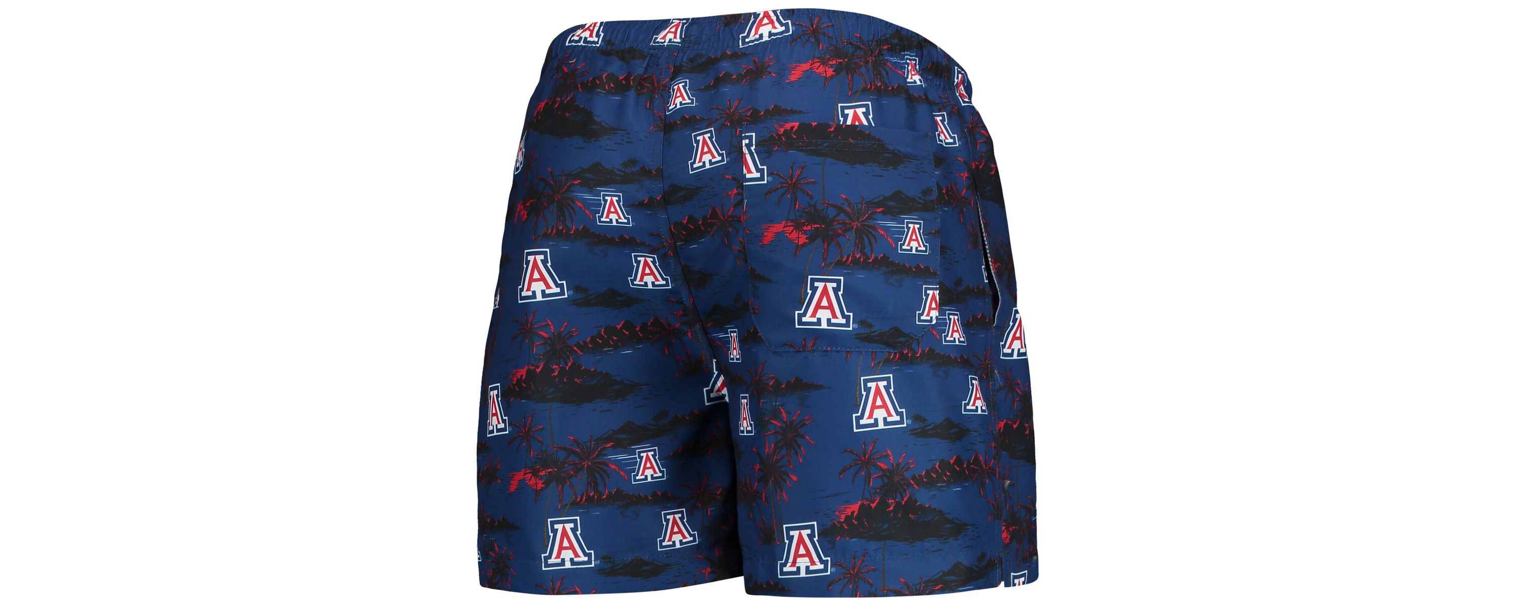 NCAA Arizona Wildcats Island Palm Swim Trunks