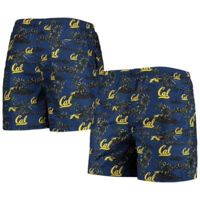 California Golden Bears NCAA Cal Island Palm Swim Trunks