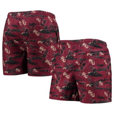 NCAA Florida State Seminoles Island Palm Swim Trunks