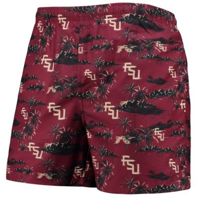 NCAA Florida State Seminoles Island Palm Swim Trunks