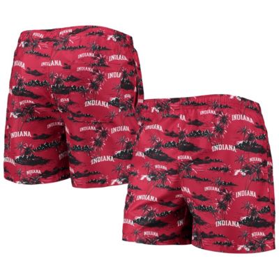 NCAA Indiana Hoosiers Island Palm Swim Trunks