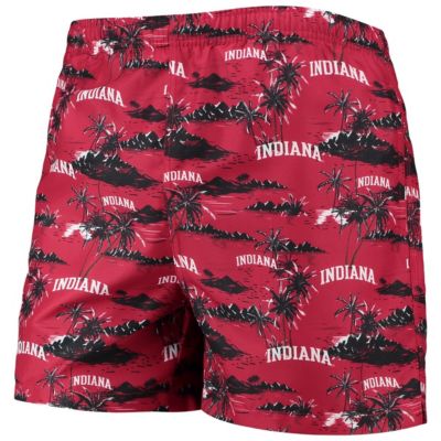 NCAA Indiana Hoosiers Island Palm Swim Trunks