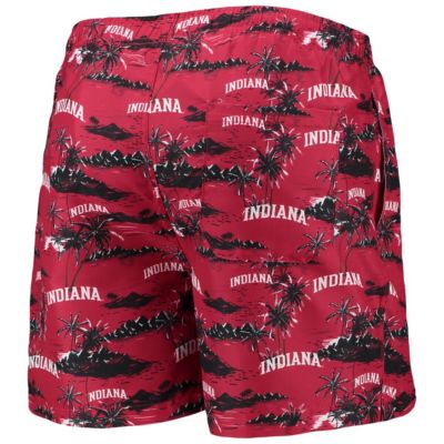 NCAA Indiana Hoosiers Island Palm Swim Trunks