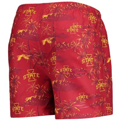 NCAA Iowa State Cyclones Island Palm Swim Trunks