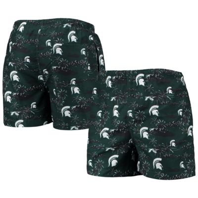 NCAA Michigan State Spartans Island Palm Swim Trunks