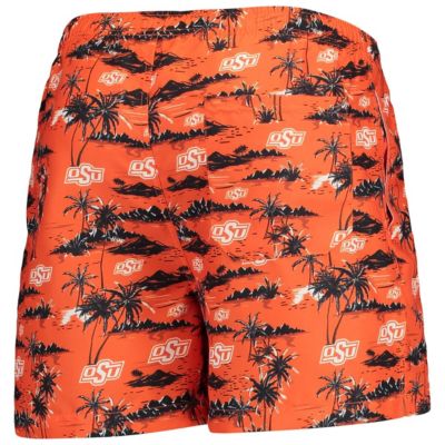 NCAA Oklahoma State Cowboys Island Palm Swim Trunks