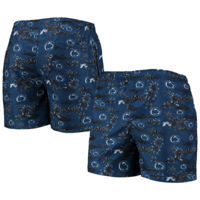 NCAA Penn State Nittany Lions Island Palm Swim Trunks