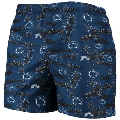 NCAA Penn State Nittany Lions Island Palm Swim Trunks