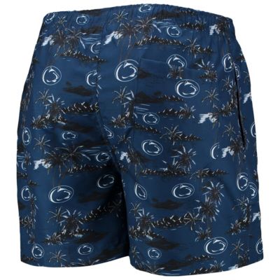 NCAA Penn State Nittany Lions Island Palm Swim Trunks