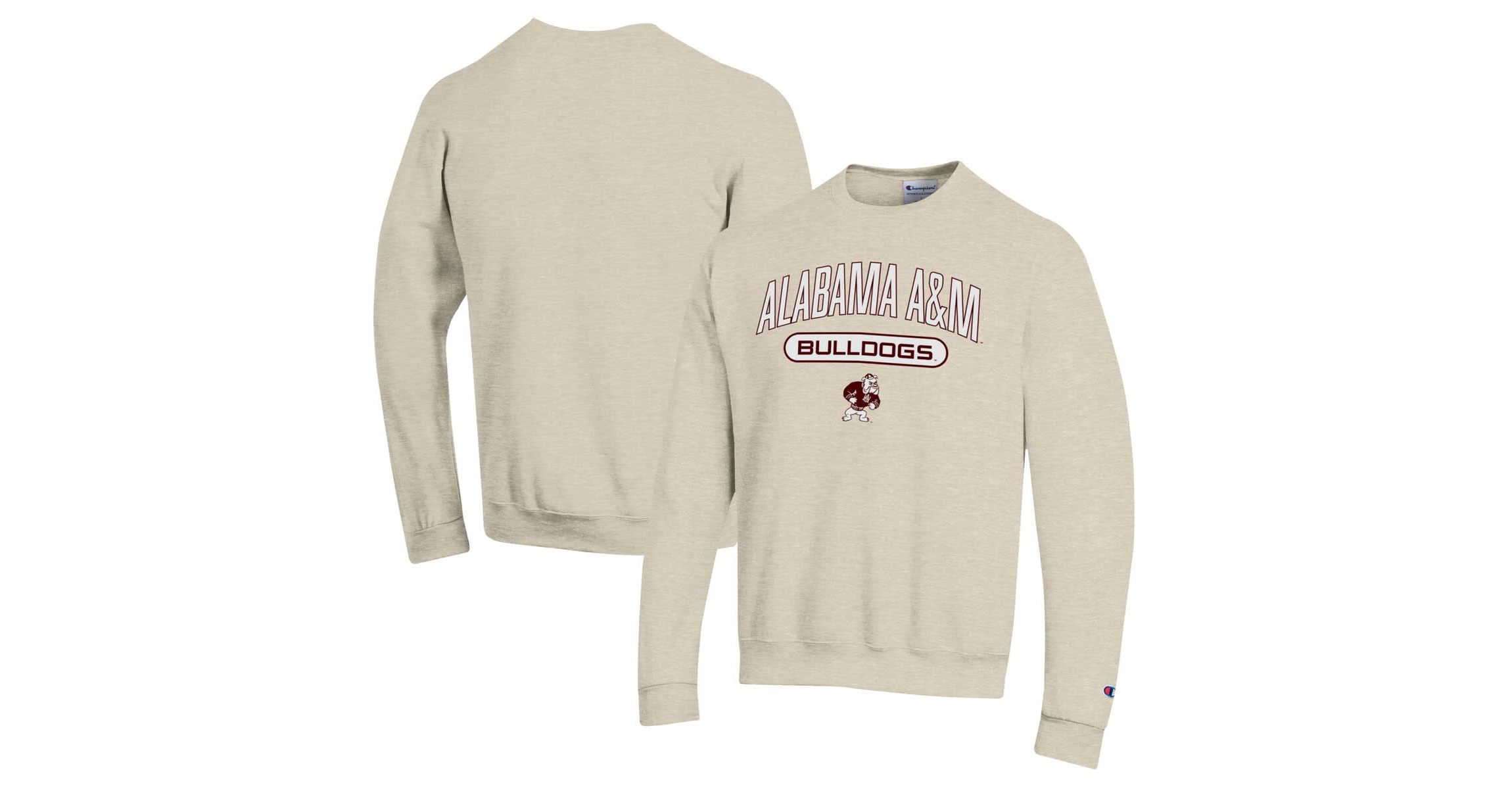 NCAA ed Alabama A&M Bulldogs Eco Powerblend Crewneck Sweatshirt