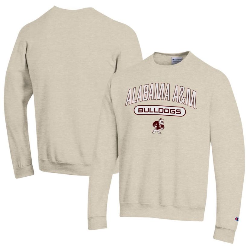 NCAA ed Alabama A&M Bulldogs Eco Powerblend Crewneck Sweatshirt