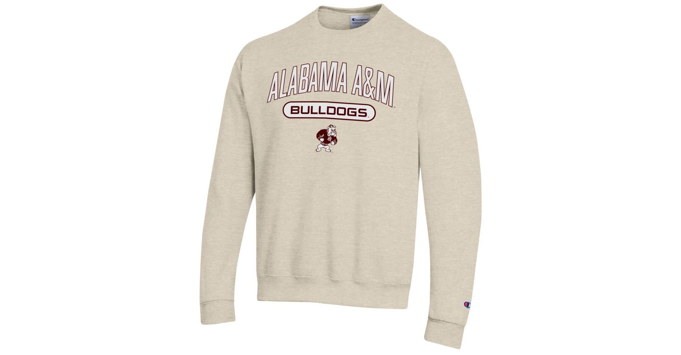 NCAA ed Alabama A&M Bulldogs Eco Powerblend Crewneck Sweatshirt