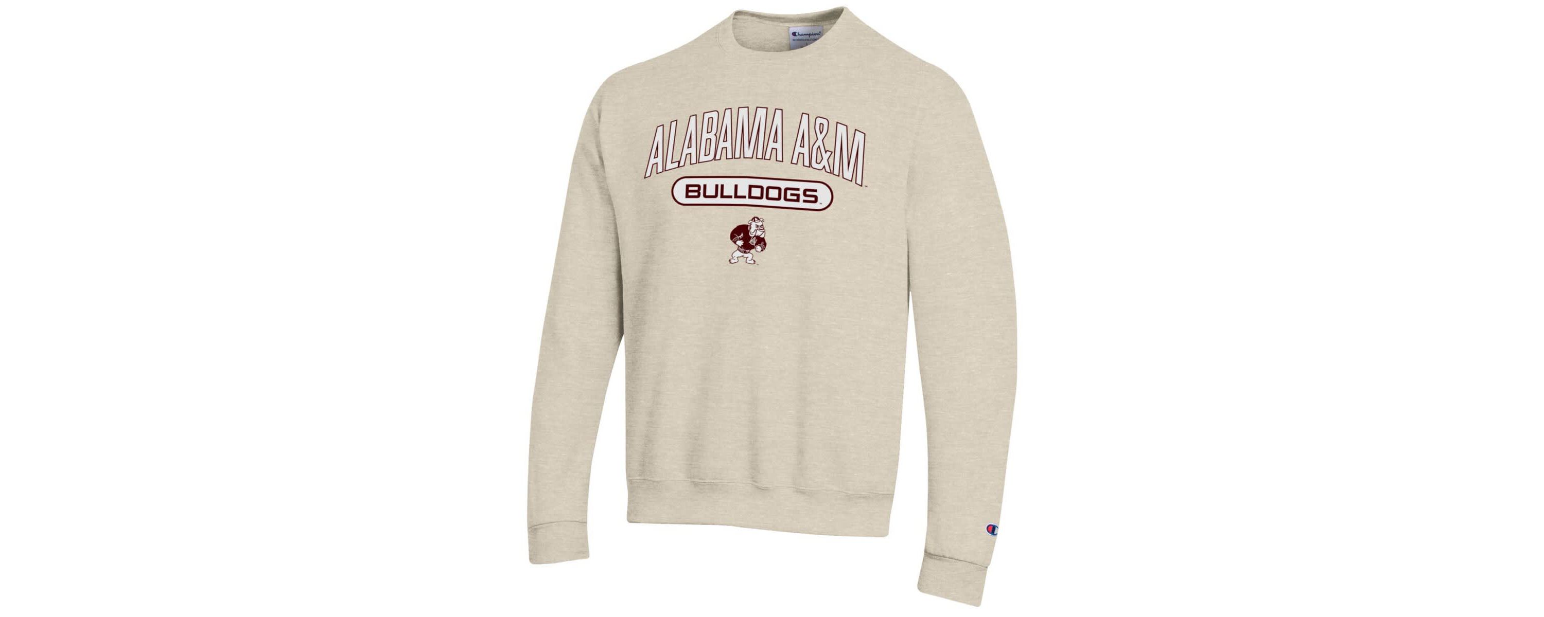 NCAA ed Alabama A&M Bulldogs Eco Powerblend Crewneck Sweatshirt