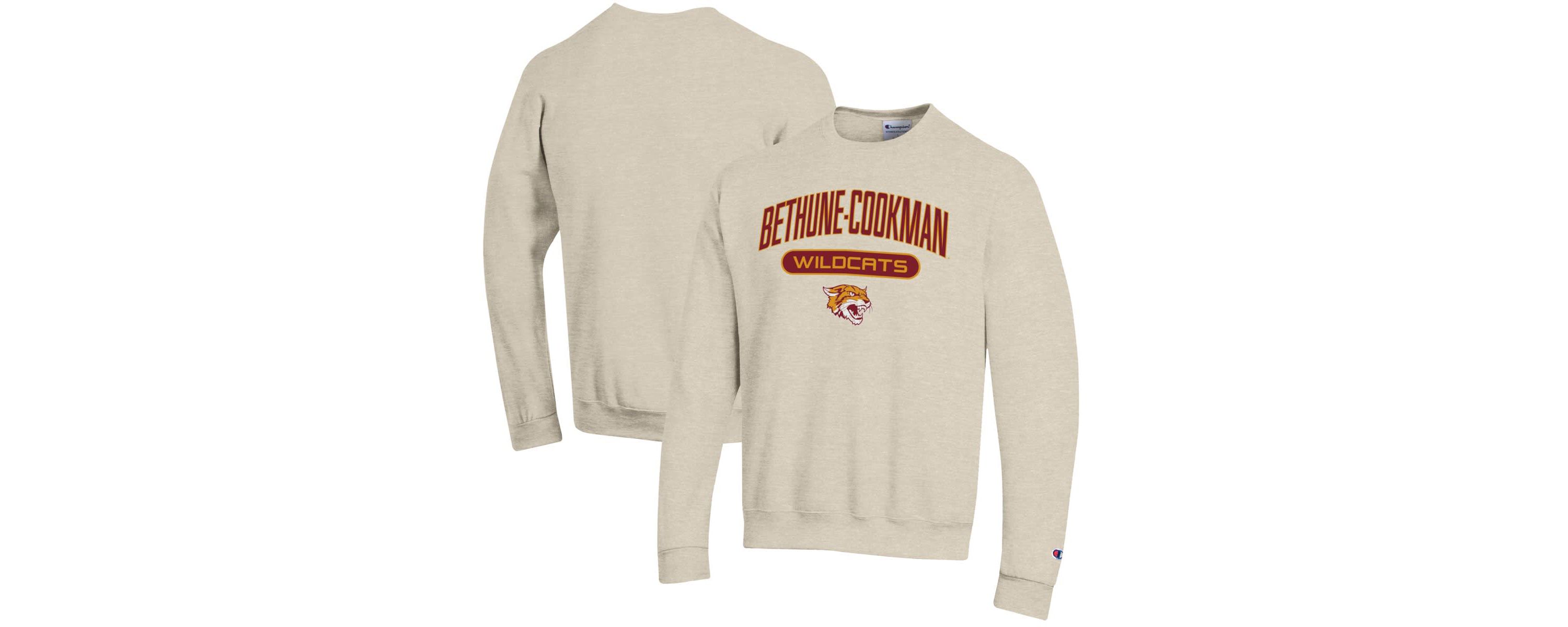 NCAA ed Bethune-Cookman Wildcats Eco Powerblend Crewneck Sweatshirt
