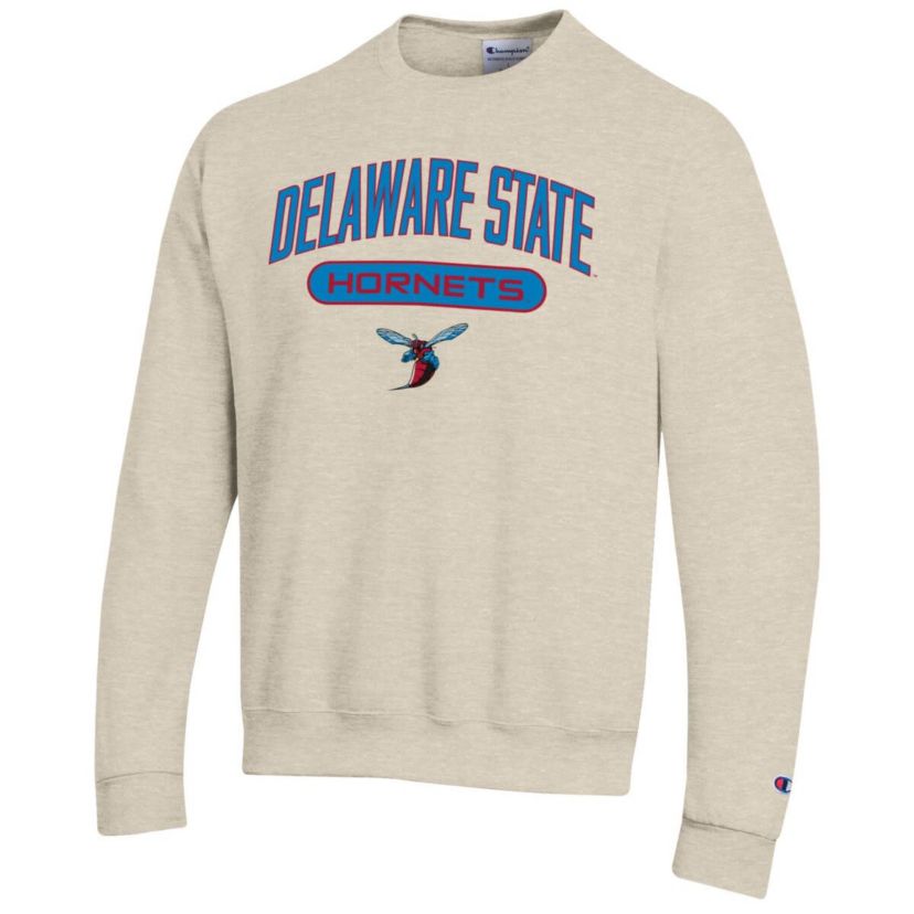 NCAA ed Delaware State Hornets Eco Powerblend Crewneck Sweatshirt