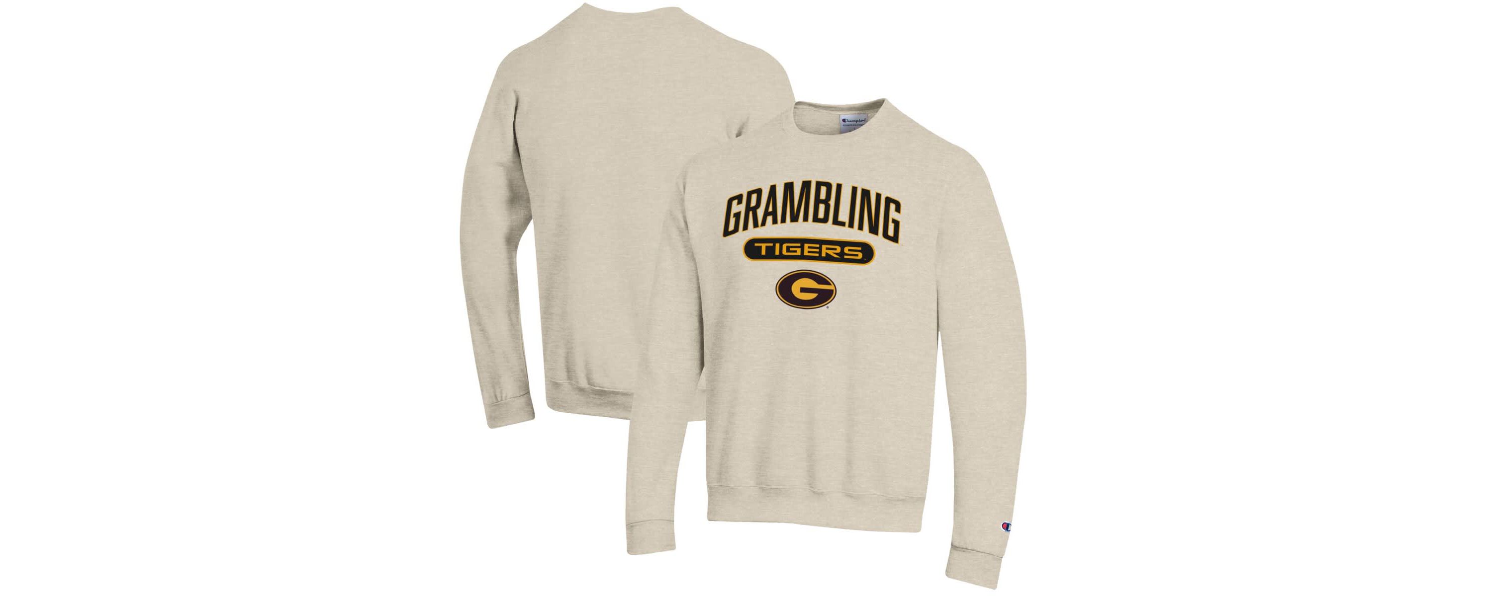 Grambling State Tigers NCAA ed Grambling Tigers Eco Powerblend Crewneck Sweatshirt