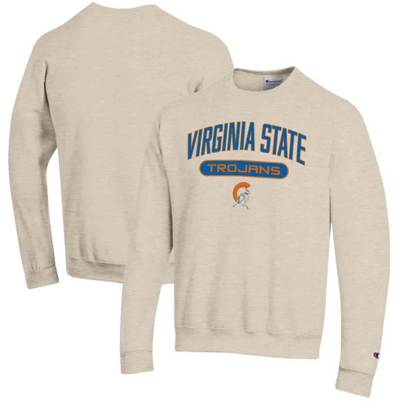 NCAA ed Virginia State Trojans Eco Powerblend Crewneck Sweatshirt