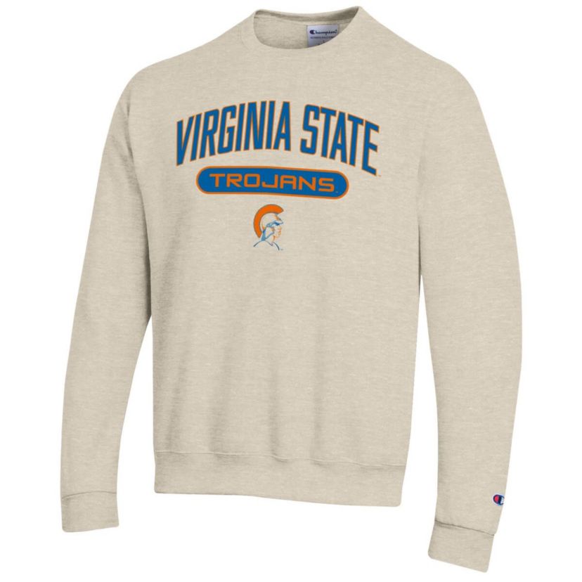 NCAA ed Virginia State Trojans Eco Powerblend Crewneck Sweatshirt