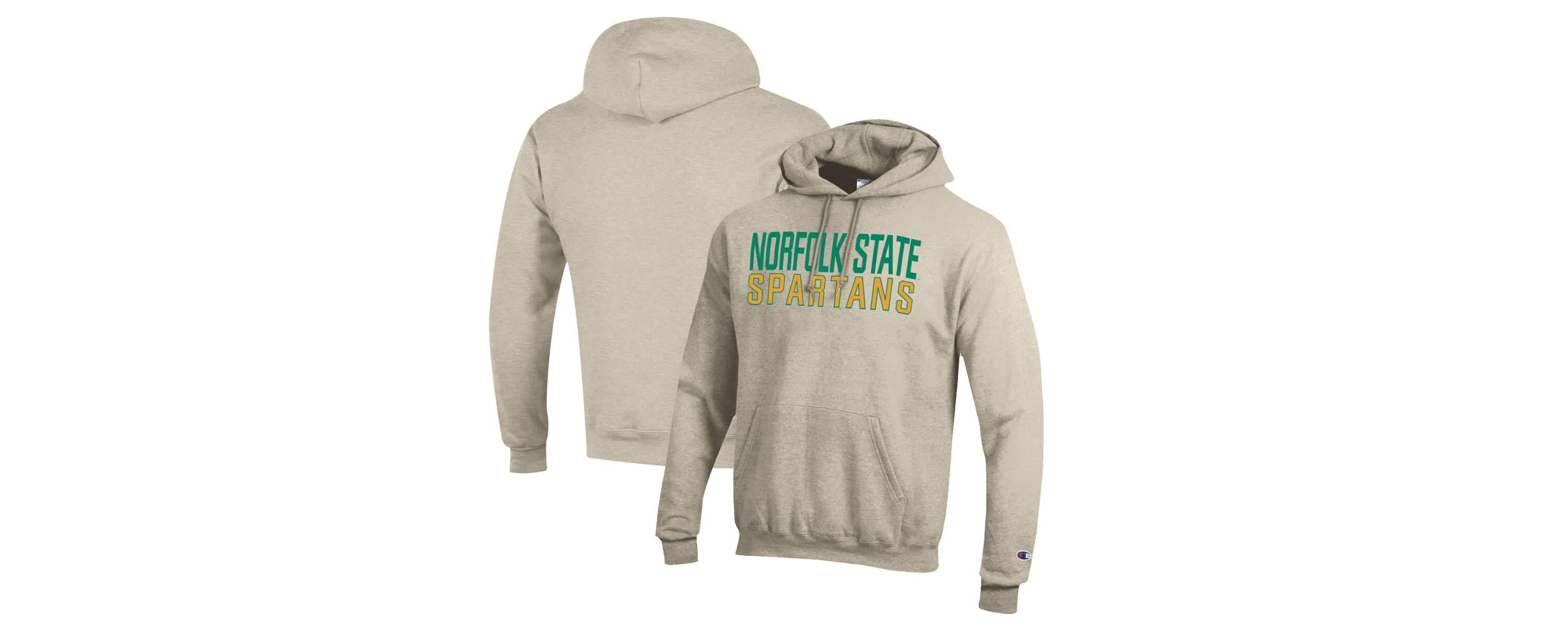 NCAA ed Norfolk State Spartans Eco Powerblend Pullover Hoodie