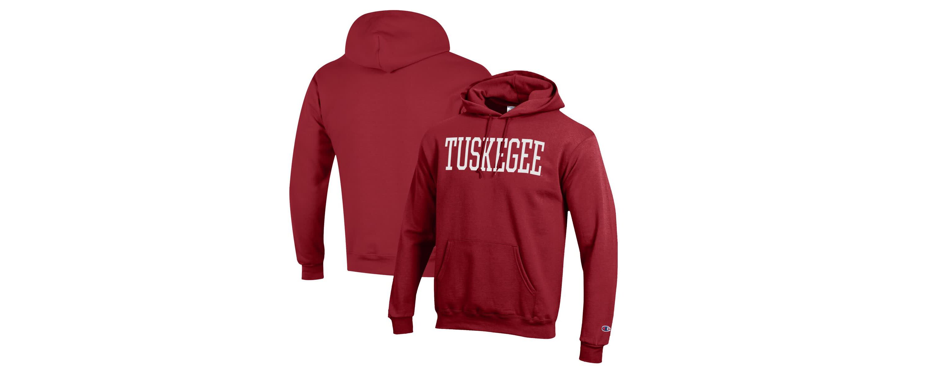 NCAA Tuskegee Golden Tigers Eco Powerblend Pullover Hoodie