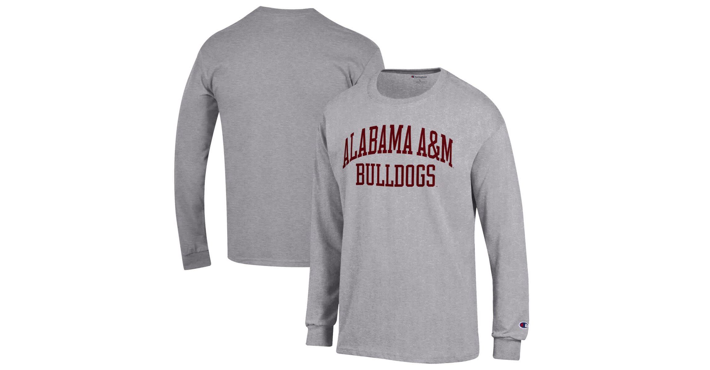 NCAA ed Alabama A&M Bulldogs Jersey Long Sleeve T-Shirt