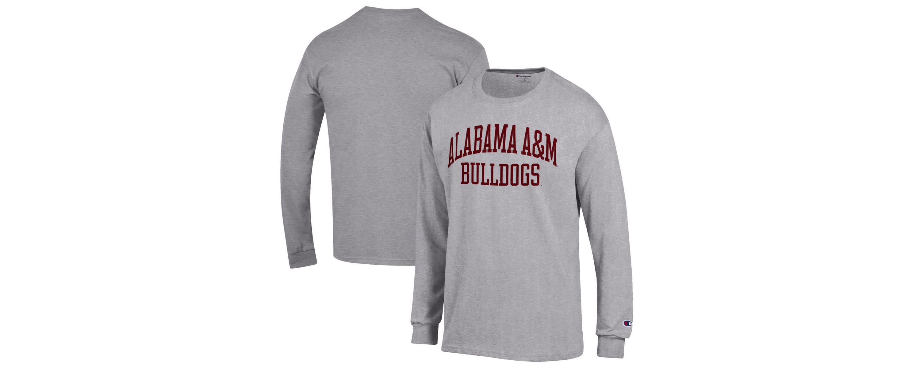 NCAA ed Alabama A&M Bulldogs Jersey Long Sleeve T-Shirt
