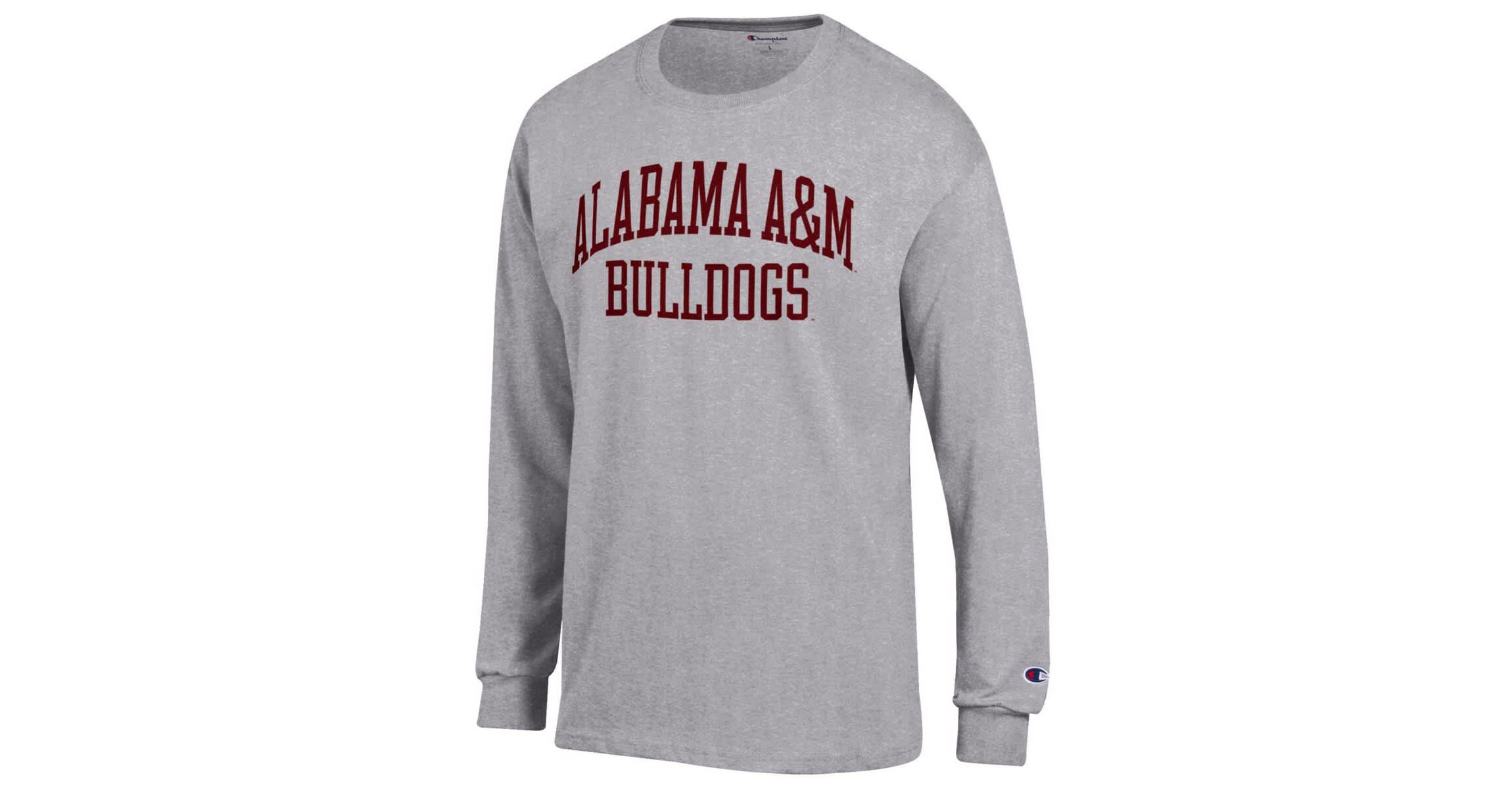 NCAA ed Alabama A&M Bulldogs Jersey Long Sleeve T-Shirt