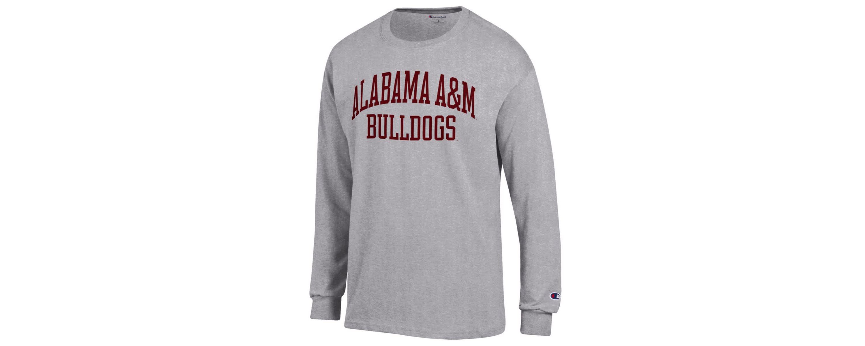 NCAA ed Alabama A&M Bulldogs Jersey Long Sleeve T-Shirt
