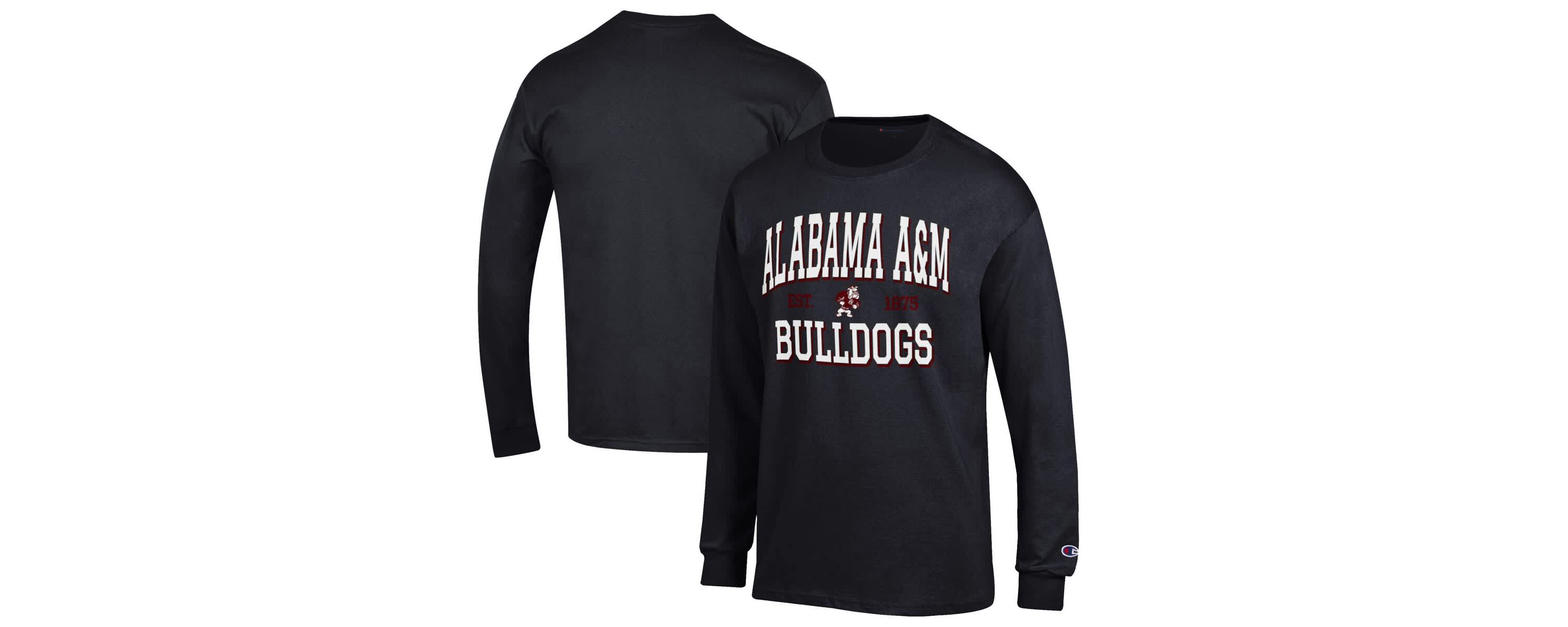 NCAA Alabama A&M Bulldogs Jersey Est. Date Long Sleeve T-Shirt
