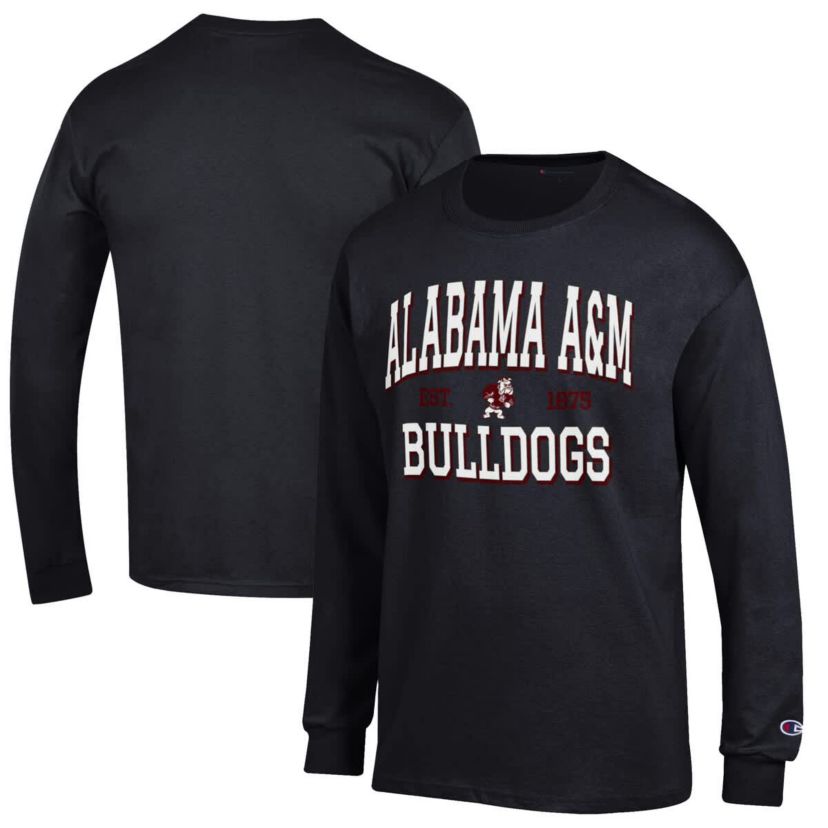 NCAA Alabama A&M Bulldogs Jersey Est. Date Long Sleeve T-Shirt