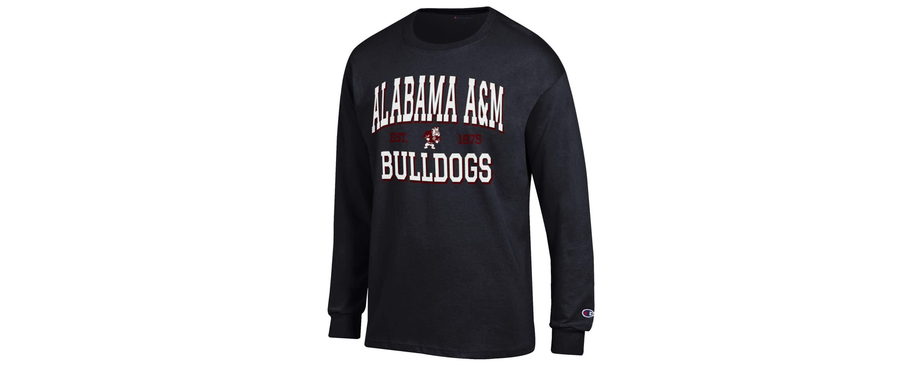 NCAA Alabama A&M Bulldogs Jersey Est. Date Long Sleeve T-Shirt