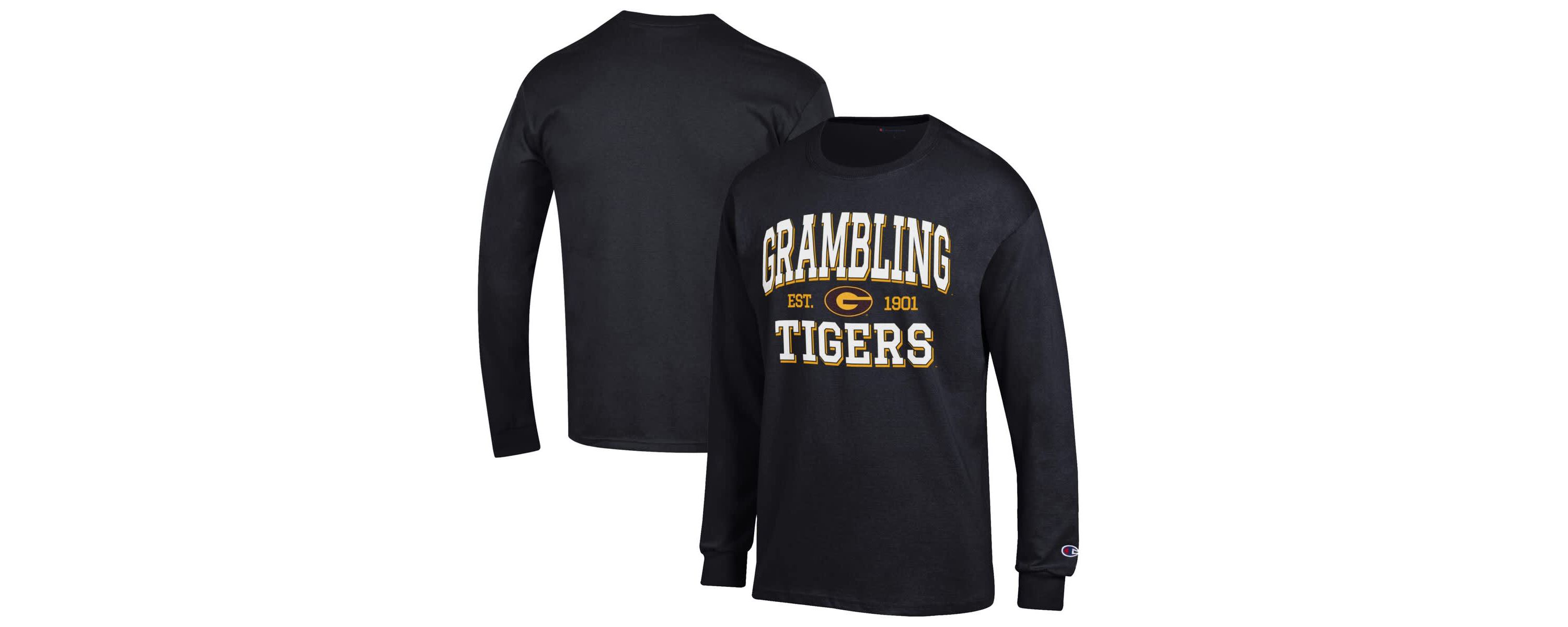Grambling State Tigers NCAA Grambling Tigers Jersey Est. Date Long Sleeve T-Shirt