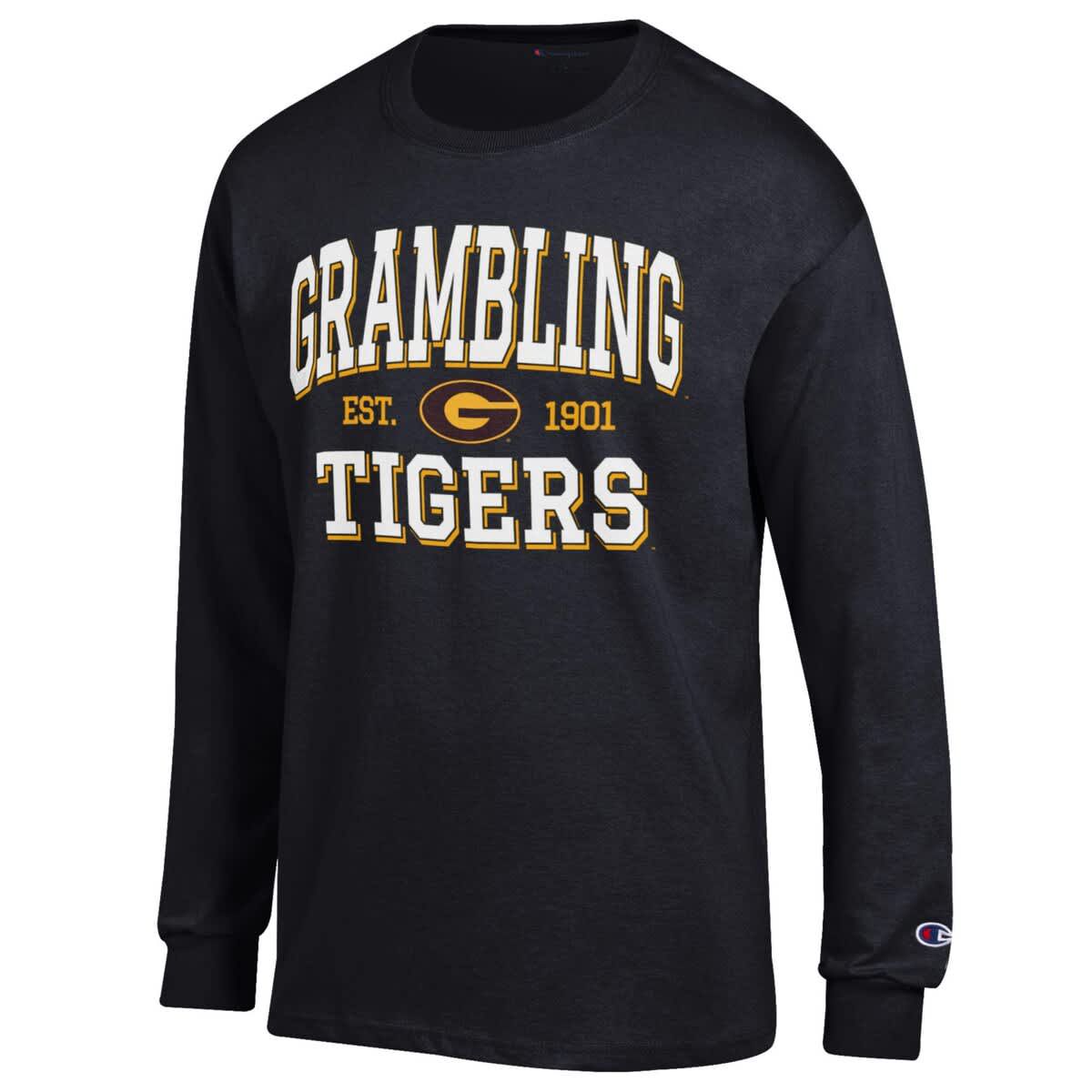 Grambling State Tigers NCAA Grambling Tigers Jersey Est. Date Long Sleeve T-Shirt