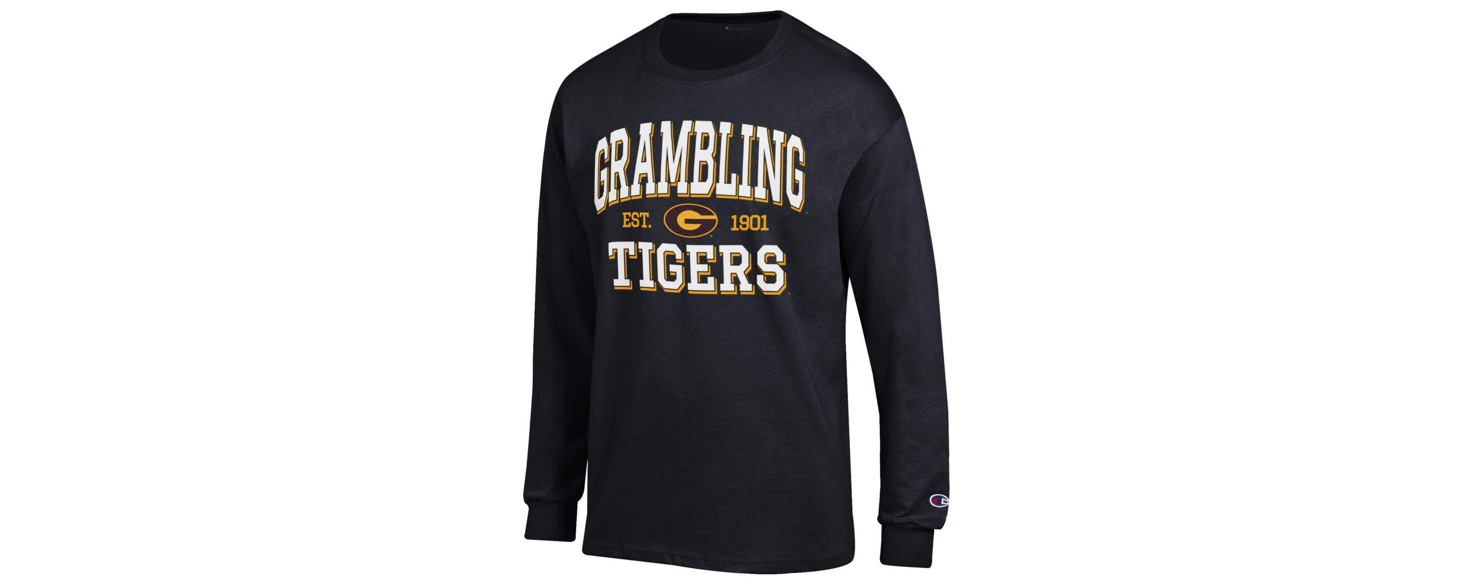 Grambling State Tigers NCAA Grambling Tigers Jersey Est. Date Long Sleeve T-Shirt