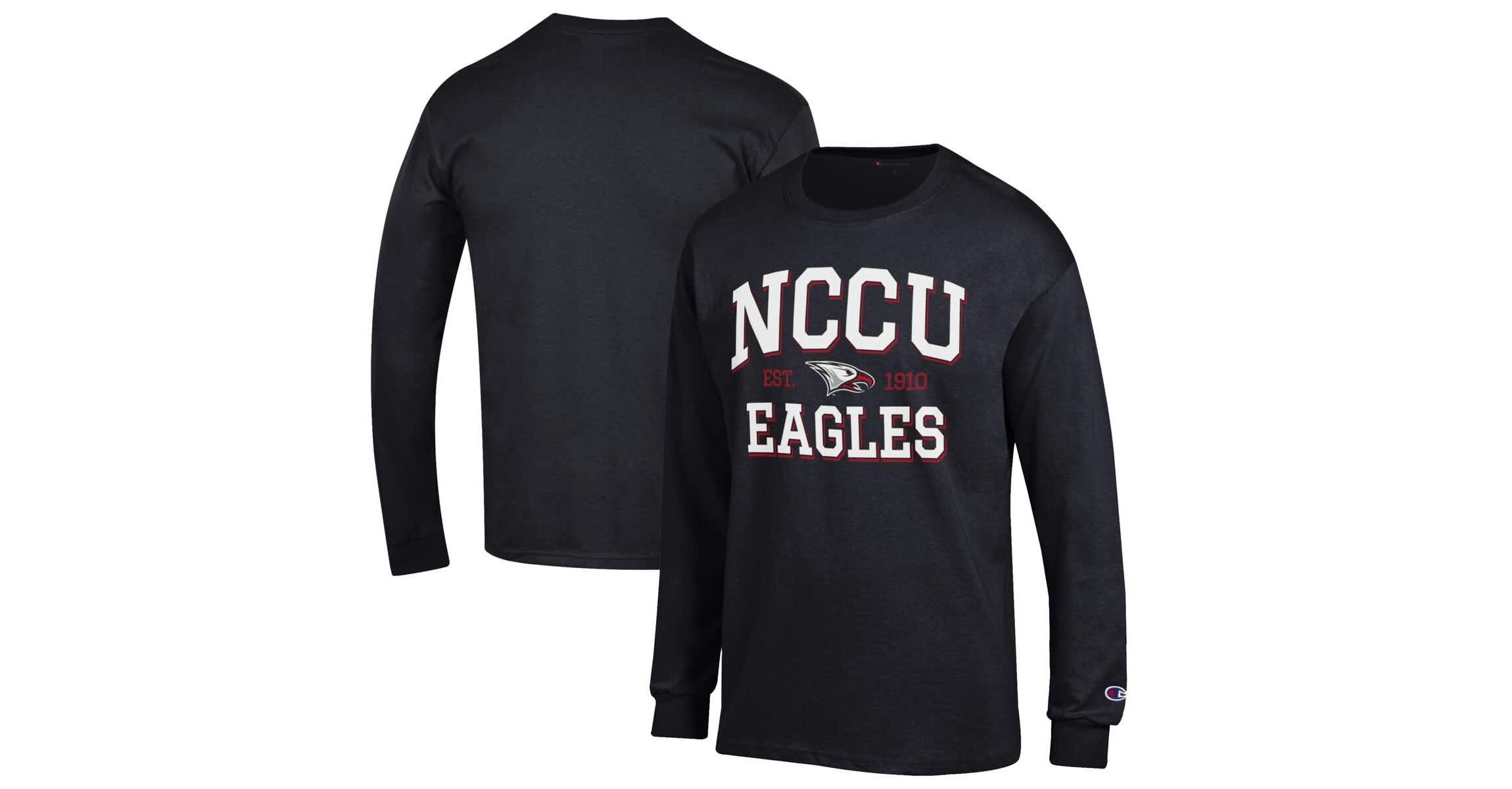 NC Central Eagles NCAA North Carolina Central Eagles Jersey Est. Date Long Sleeve T-Shirt