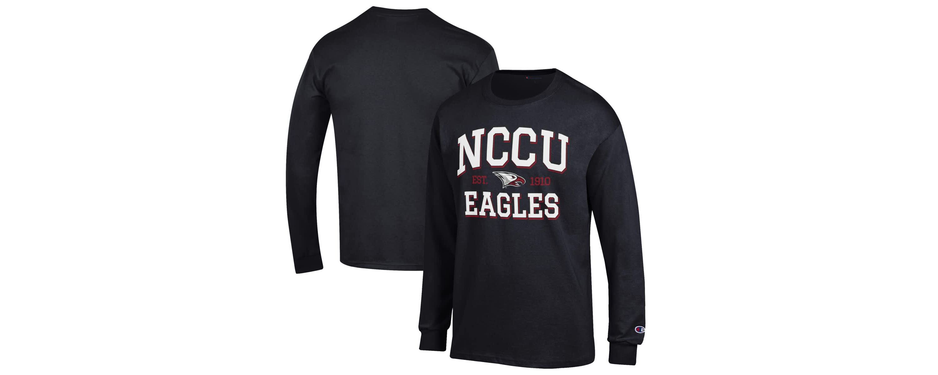 NC Central Eagles NCAA North Carolina Central Eagles Jersey Est. Date Long Sleeve T-Shirt