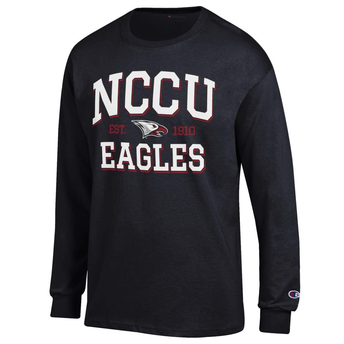 NC Central Eagles NCAA North Carolina Central Eagles Jersey Est. Date Long Sleeve T-Shirt