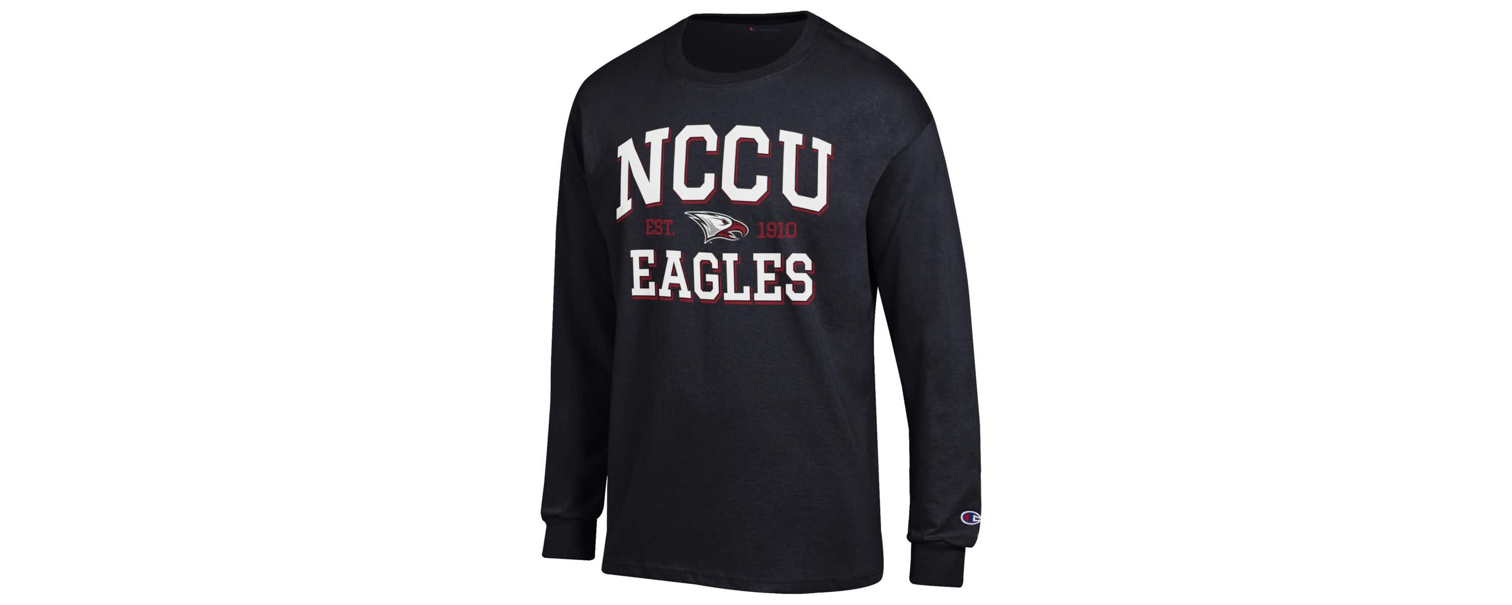 NC Central Eagles NCAA North Carolina Central Eagles Jersey Est. Date Long Sleeve T-Shirt