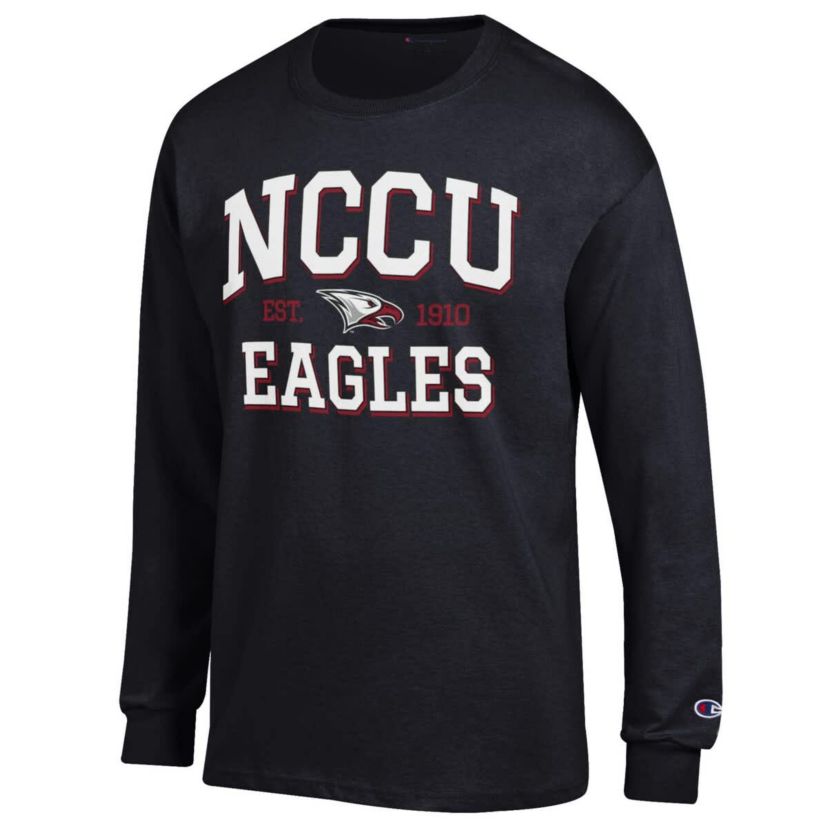 NC Central Eagles NCAA North Carolina Central Eagles Jersey Est. Date Long Sleeve T-Shirt