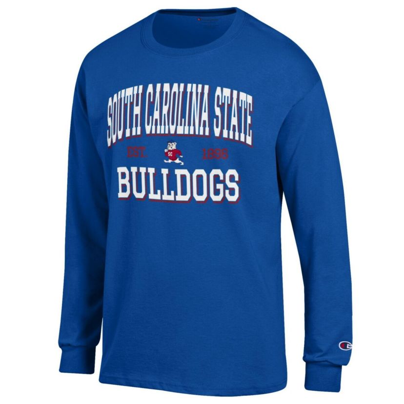 SC State Bulldogs NCAA South Carolina State Bulldogs Jersey Est. Date Long Sleeve T-Shirt
