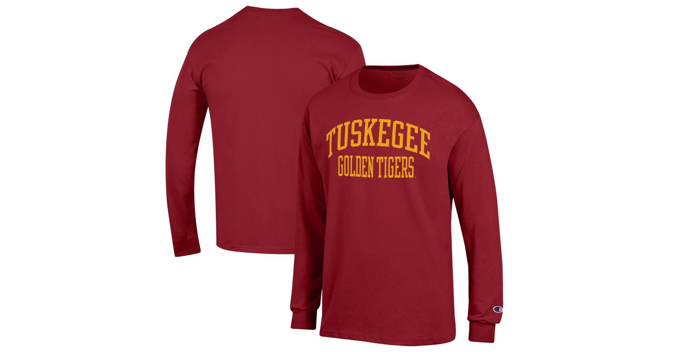 NCAA Tuskegee Golden Tigers Jersey Long Sleeve T-Shirt