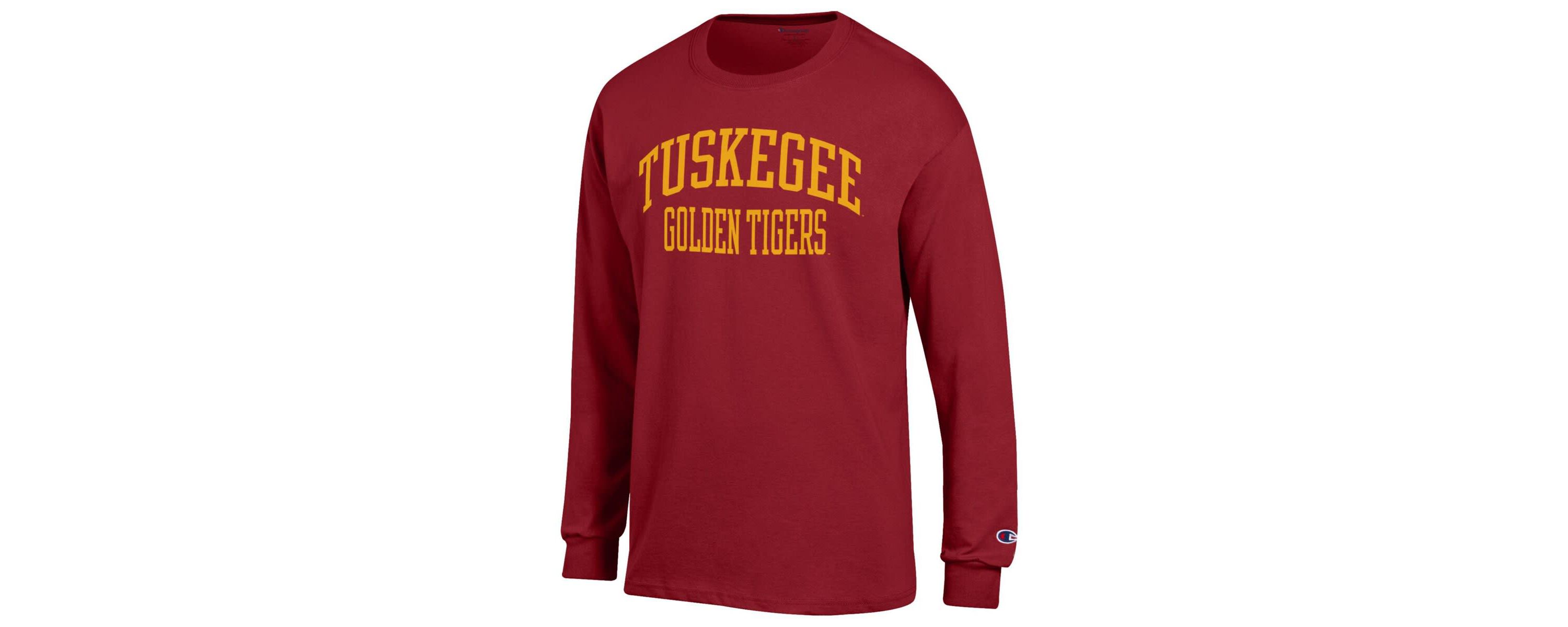 NCAA Tuskegee Golden Tigers Jersey Long Sleeve T-Shirt