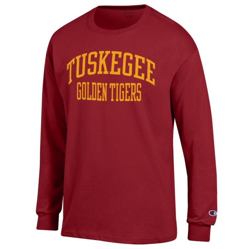 NCAA Tuskegee Golden Tigers Jersey Long Sleeve T-Shirt