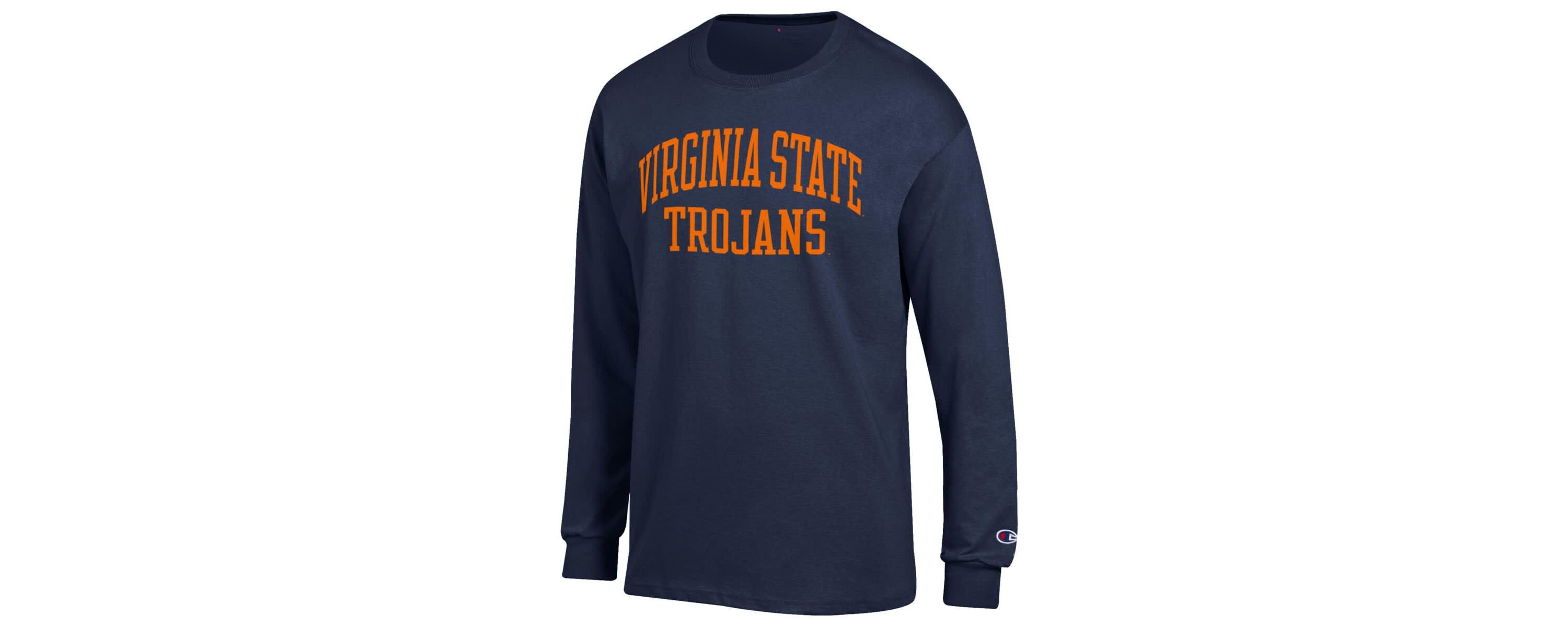 NCAA Virginia State Trojans Jersey Long Sleeve T-Shirt