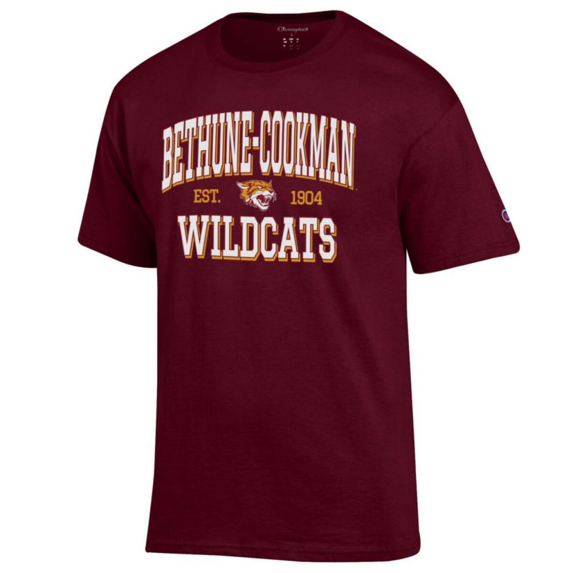 NCAA Bethune-Cookman Wildcats Est. Date Jersey T-Shirt