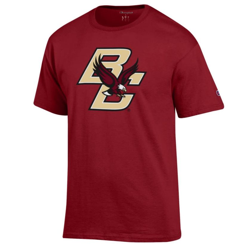 Boston College Eagles NCAA Boston NCAA Eagles Primary Jersey T-Shirt