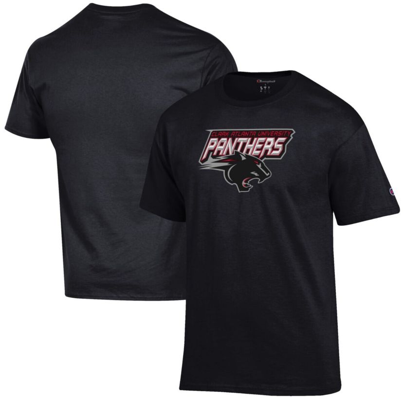 Clark Atlanta Panthers NCAA Clark Atlanta University Panthers Primary Jersey T-Shirt