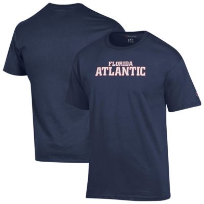 Champion Men's NCAA Florida Atlantic Owls Primary Jersey T-Shirt, Navy Blue, 3XL