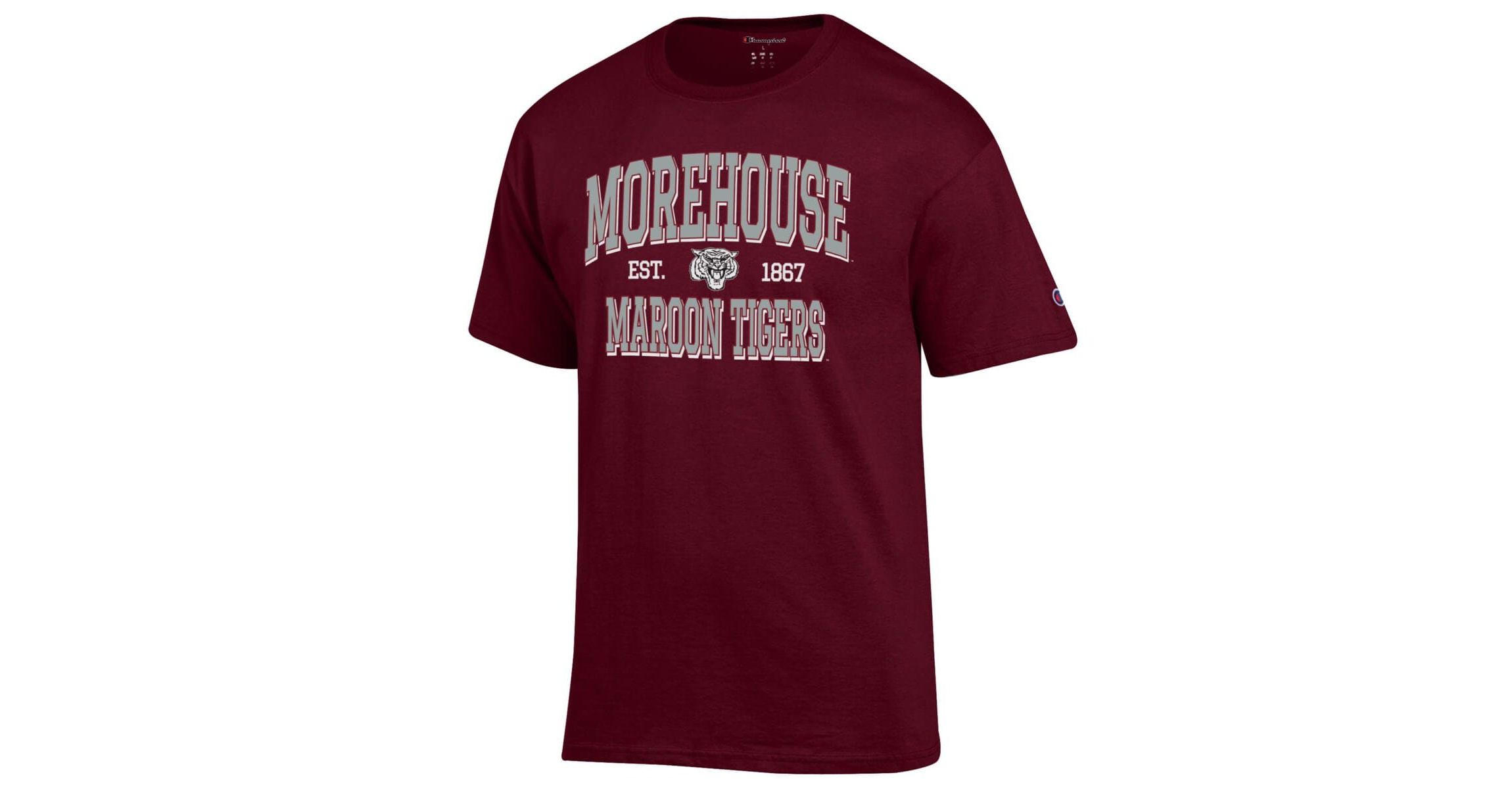 Morehouse Maroon Tigers NCAA Morehouse Tigers Est. Date Jersey T-Shirt