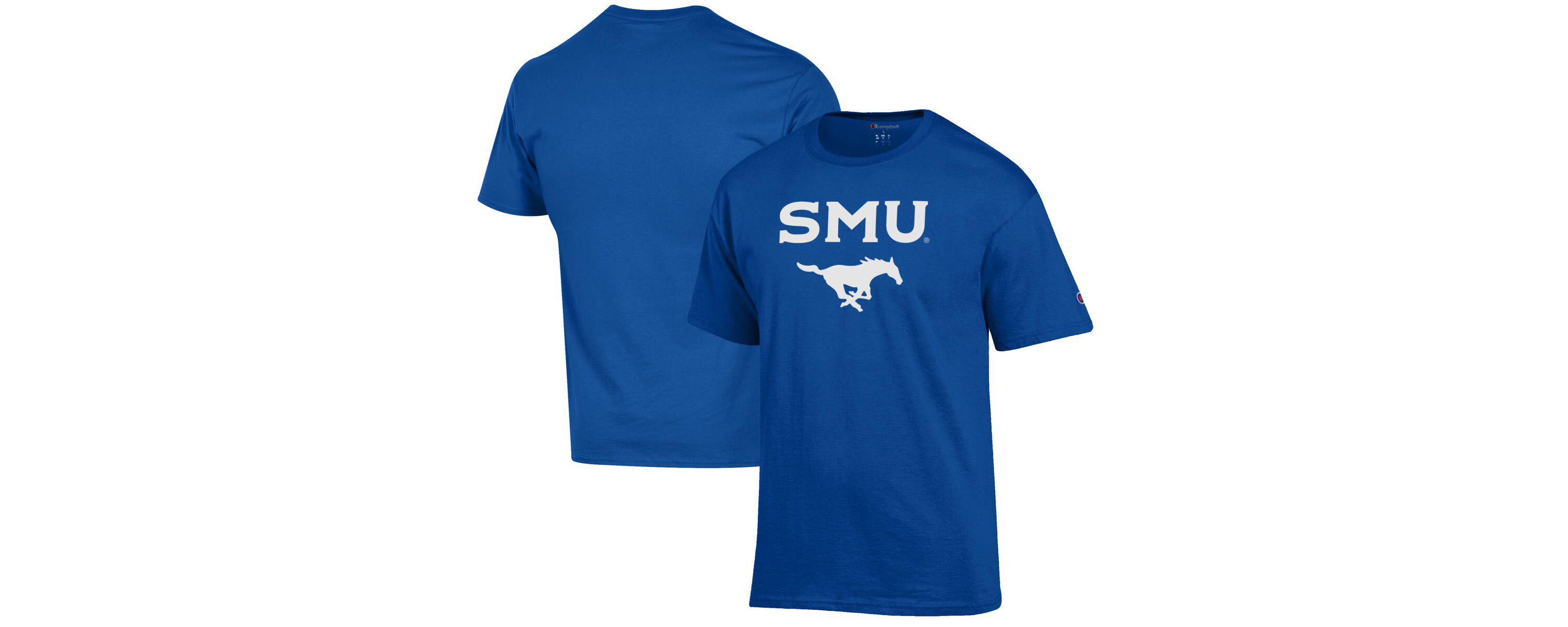 NCAA SMU Mustangs Primary Jersey T-Shirt